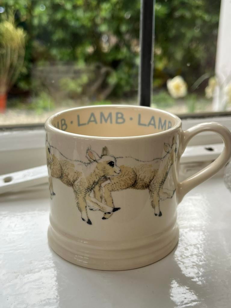 Nieuw! Lamb baby mug, Emma Bridgewater Baby Animals, Overige typen, Nieuw, Ophalen of Verzenden, Overige stijlen