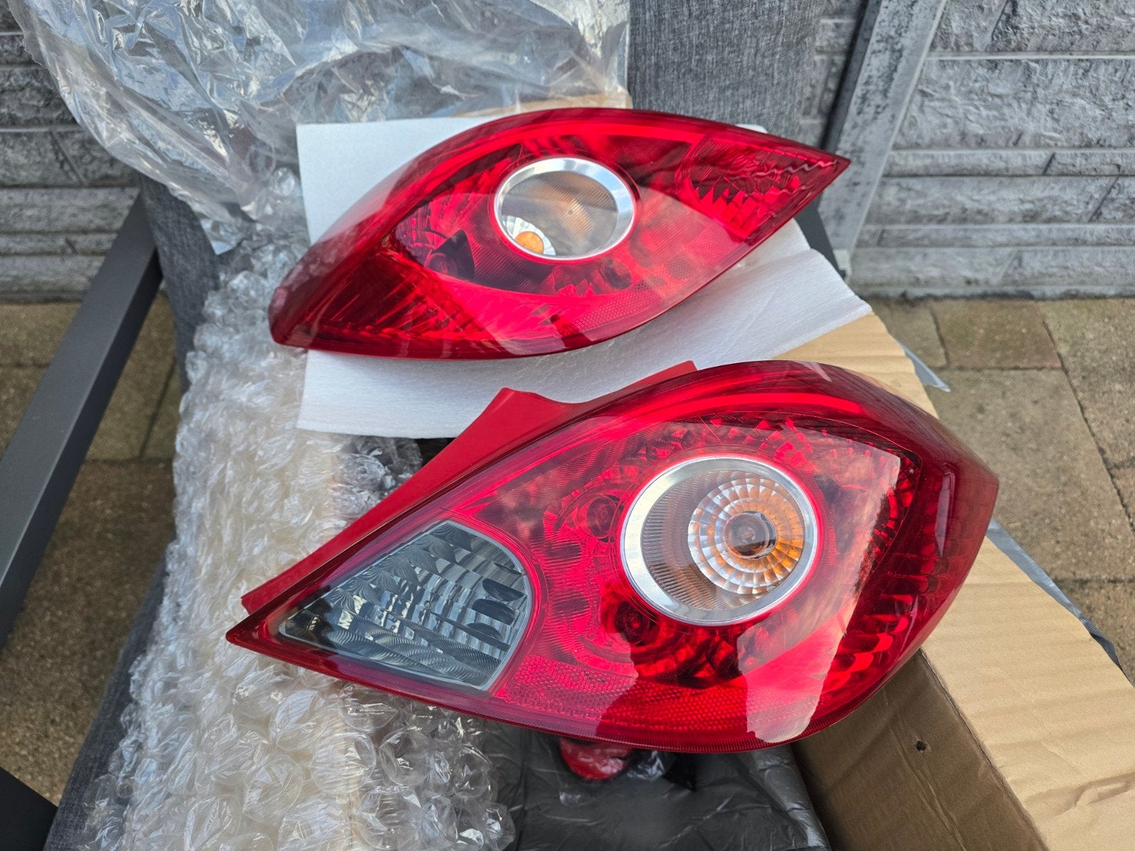 Achterlichten Opel Corsa D (set van 2), Auto-onderdelen, Ophalen of Verzenden, Gebruikt, Opel