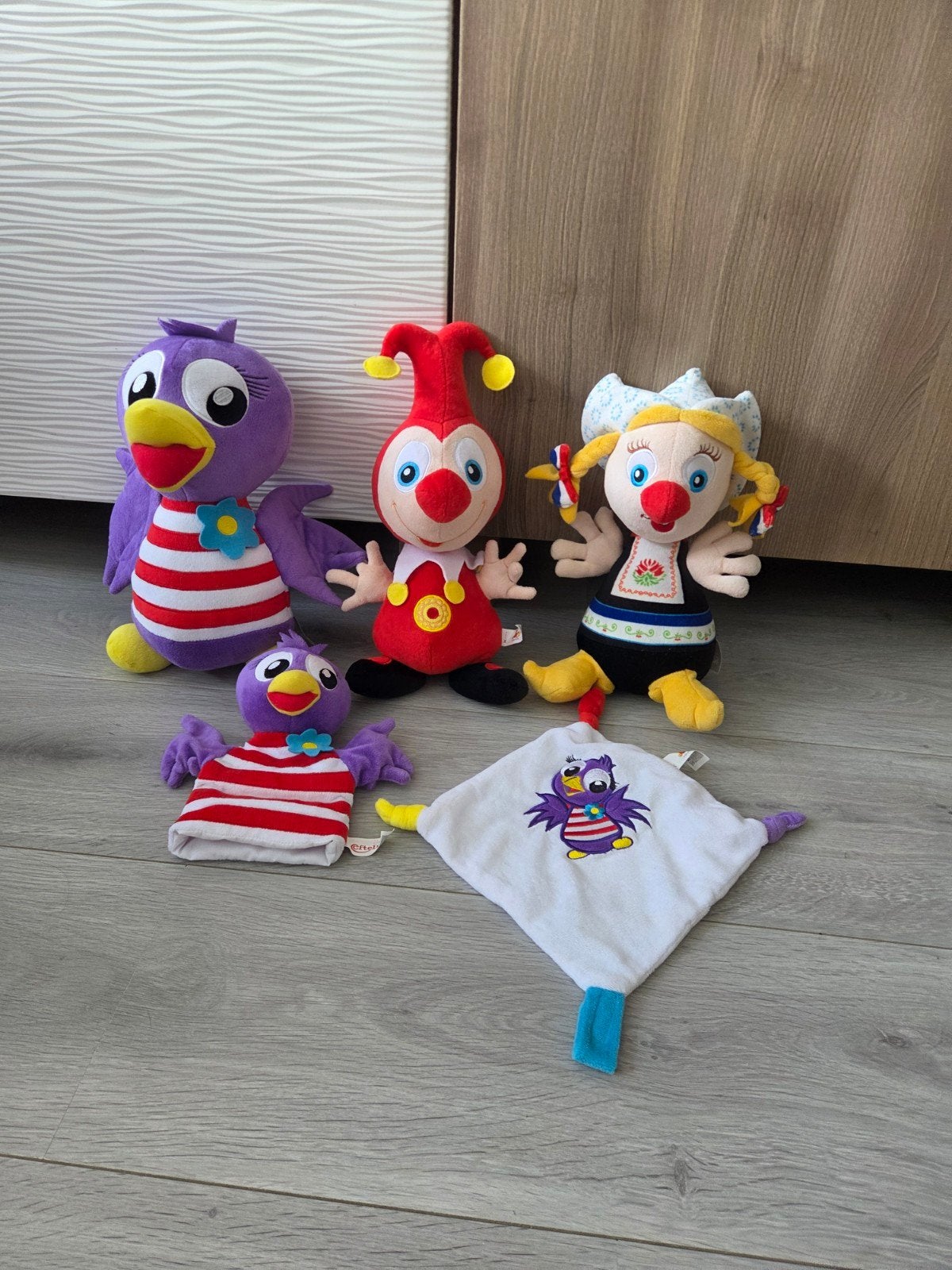 Joki en Jet knuffels en knuffeldoekje, Ophalen, Gebruikt, Overige merken, Overige karakters