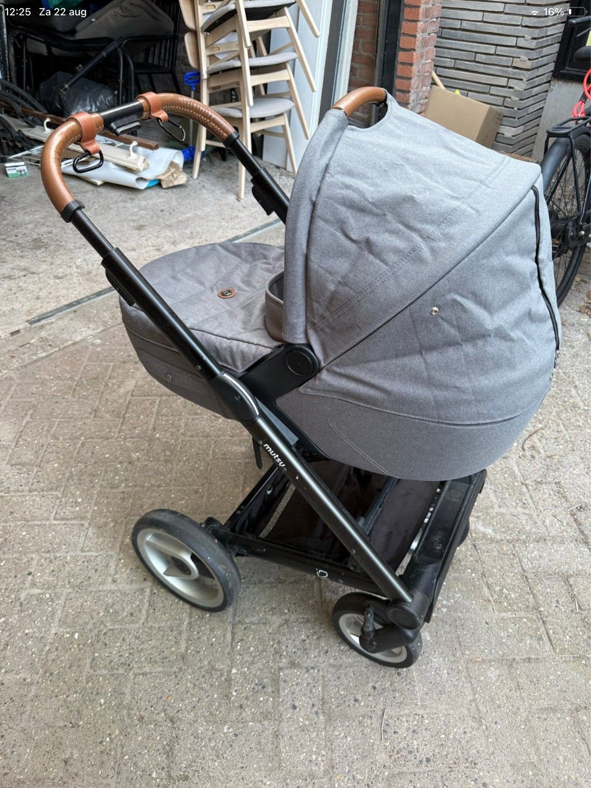 Mutsy i2 combiwagen. Complete set! Kinderwagen + wandelwagen, Kinderen en Baby's, Kinderwagens en Combinaties, Ophalen, Zo goed als nieuw