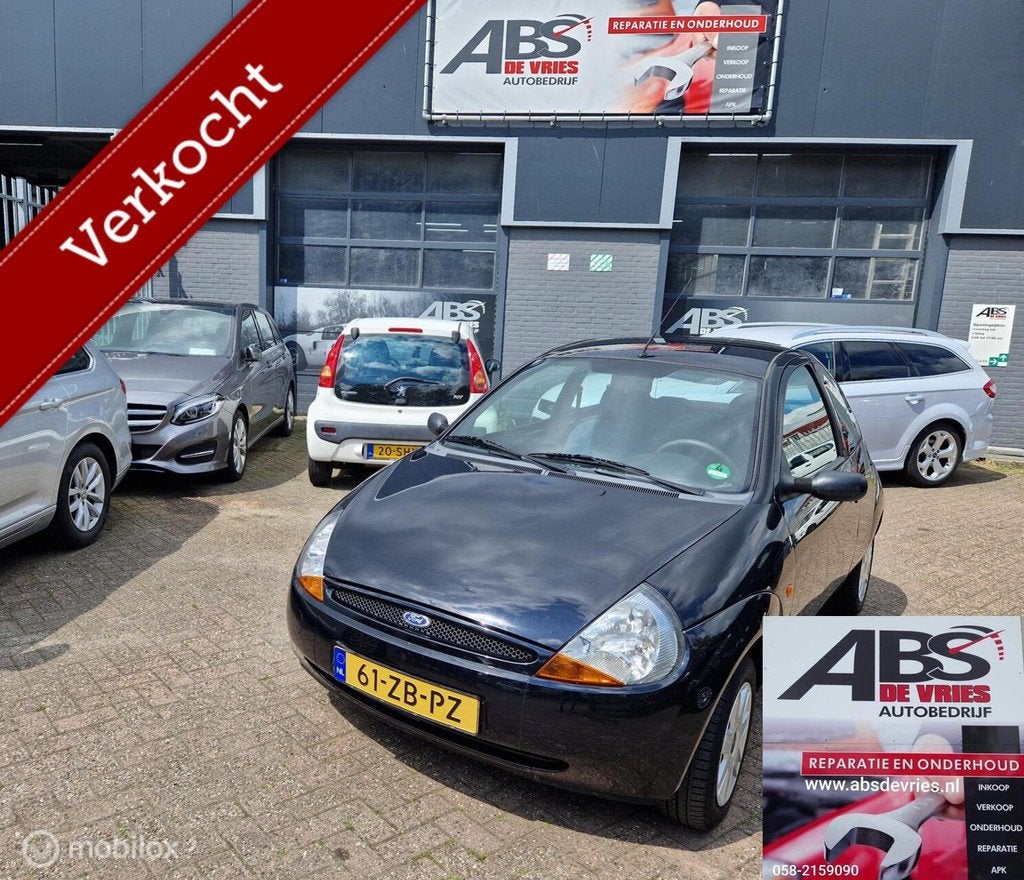 Ford Ka 1.3 Cool & Sound AIRCO APK JAN 2027, Voorwielaandrijving, 1299 cc, Gebruikt, 31 €/maand