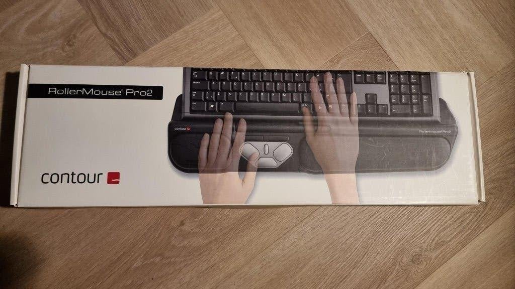 RollerMouse Pro2 Contour, Computers en Software, Muizen, Muis, Ergonomisch, Contour, Ophalen of Verzenden