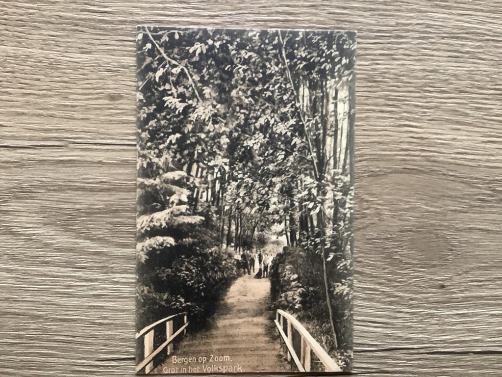 ansichtkaart Bergen op Zoom, Verzenden, Voor 1920, Gelopen, Noord-Brabant