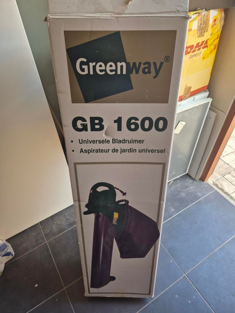 Greenway bladblazer - weinig gebruikt, mist zak, Tuin en Terras, Bladblazers, Greenway, Handgedragen, Ophalen of Verzenden, Zo goed als nieuw