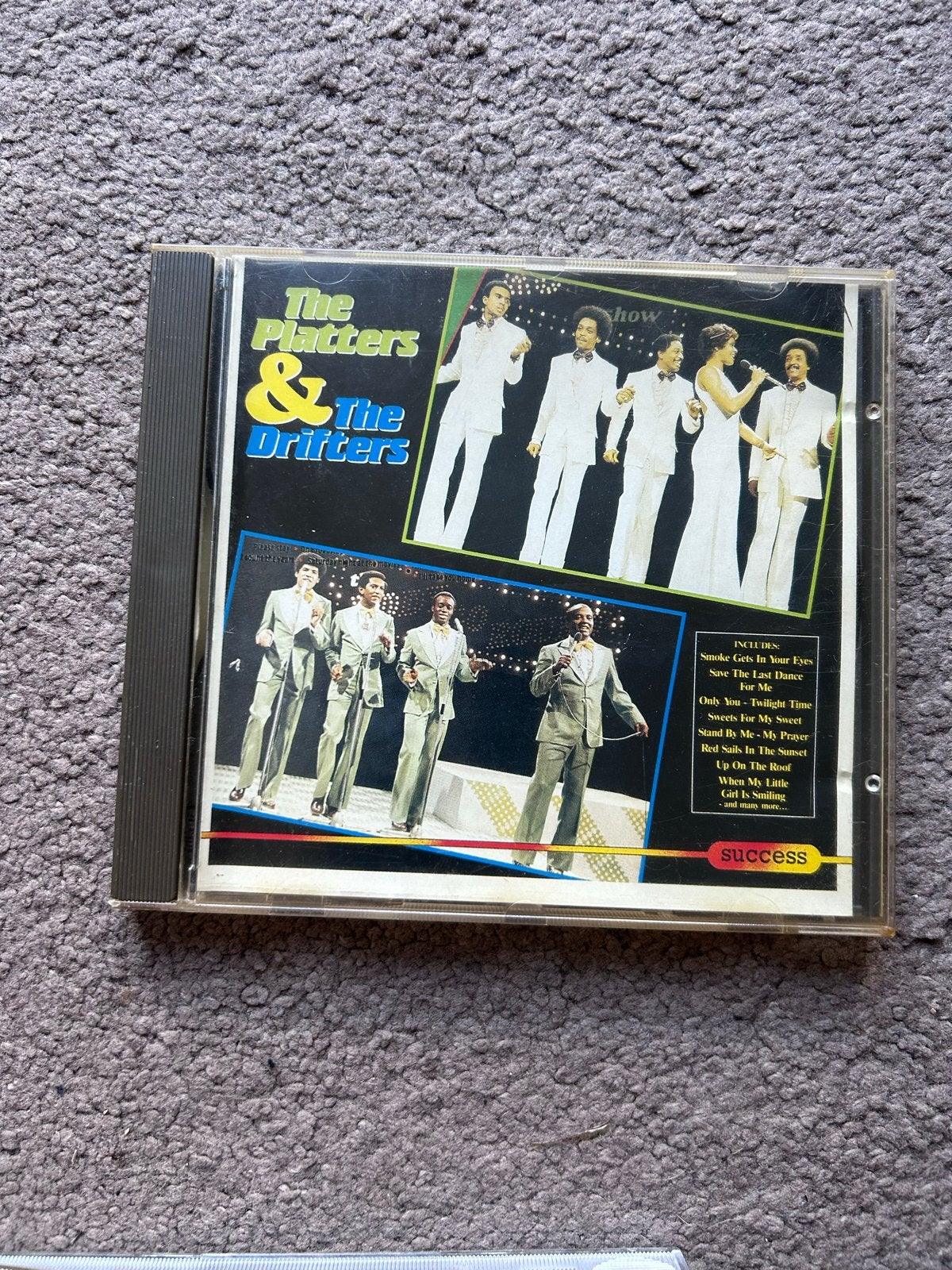 The Platters & The Drifters CD - Pop/Rock Klassiekers, Pop, Ophalen of Verzenden, Zo goed als nieuw, Inclusief boekje
