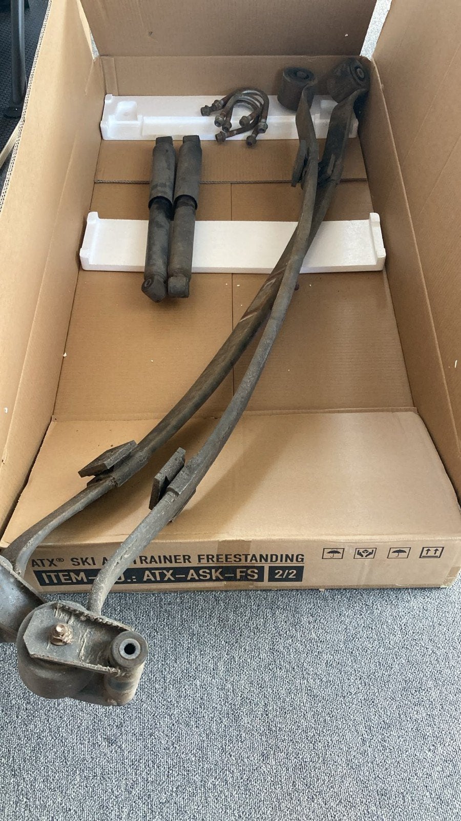 Bladveren set 3.5t voor Sprinter / Crafter (2015 model), Ophalen