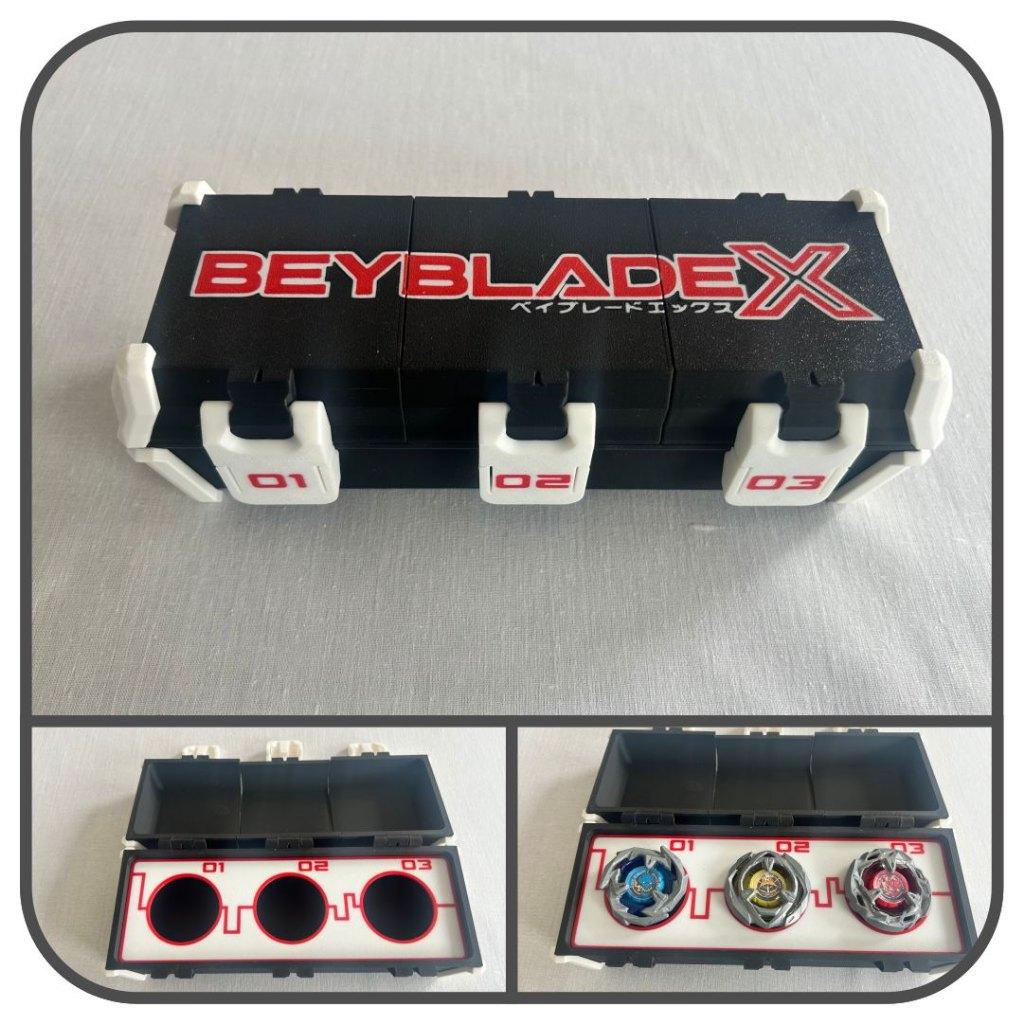 3D-geprinte Beyblade X doos voor 3 Beyblades (€40,00), Verzamelen, Speelgoed, Ophalen of Verzenden, Nieuw