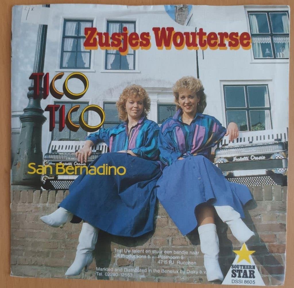 Zusjes Wouterse - Tico Tico, Fotohoes, 7 inch, Ophalen of Verzenden, Zo goed als nieuw