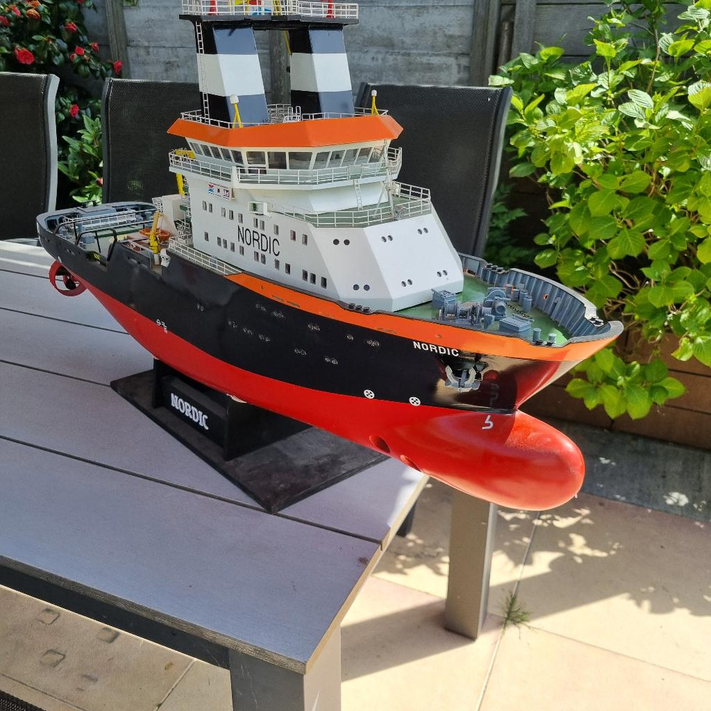 Modelboot de Nordic, Ophalen, Zo goed als nieuw, 1:50 tot 1:200
