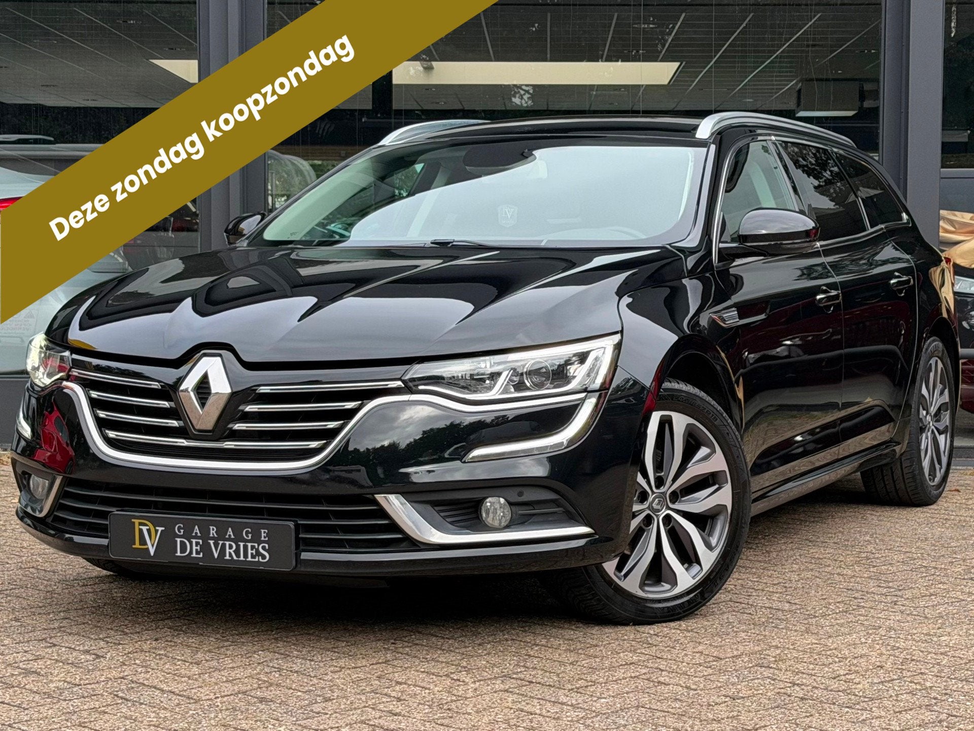 Renault Talisman Estate 1.6 TCe Intens Automaat 1850KG Trekg, Dealer onderhouden, 1618 cc, Gebruikt, 4 cilinders