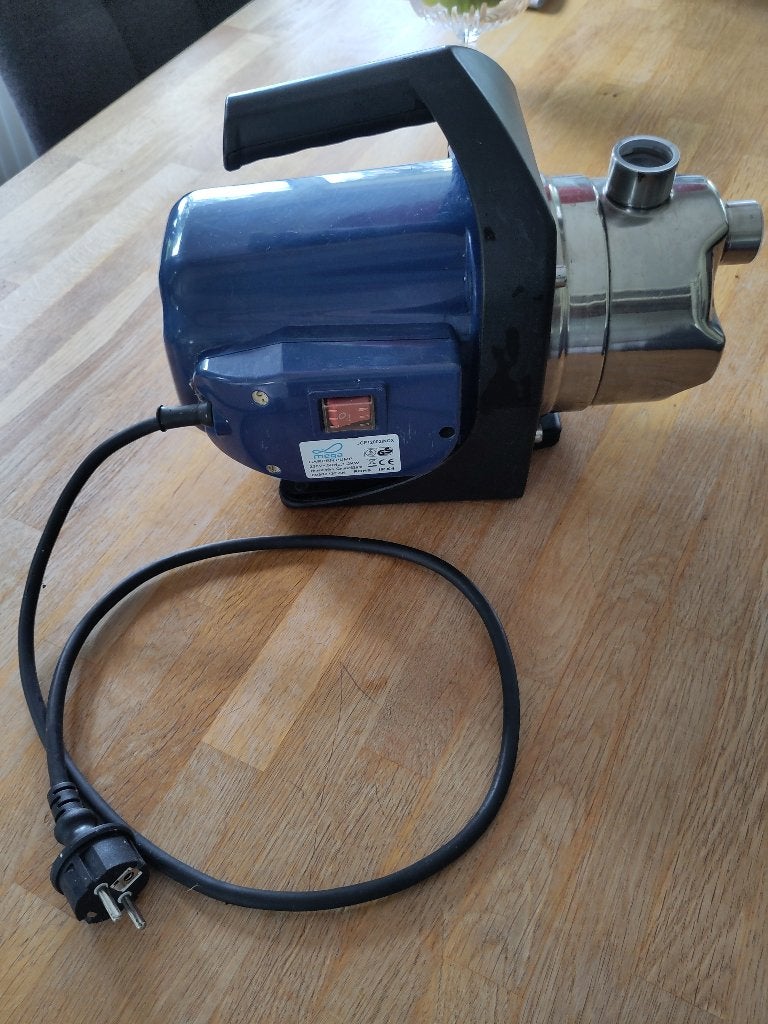 Beregeningspomp MEGA JGP12002INOX - 4,8 bar, 62 l/m, Ophalen of Verzenden, Gebruikt, Elektrisch, Beregeningspomp