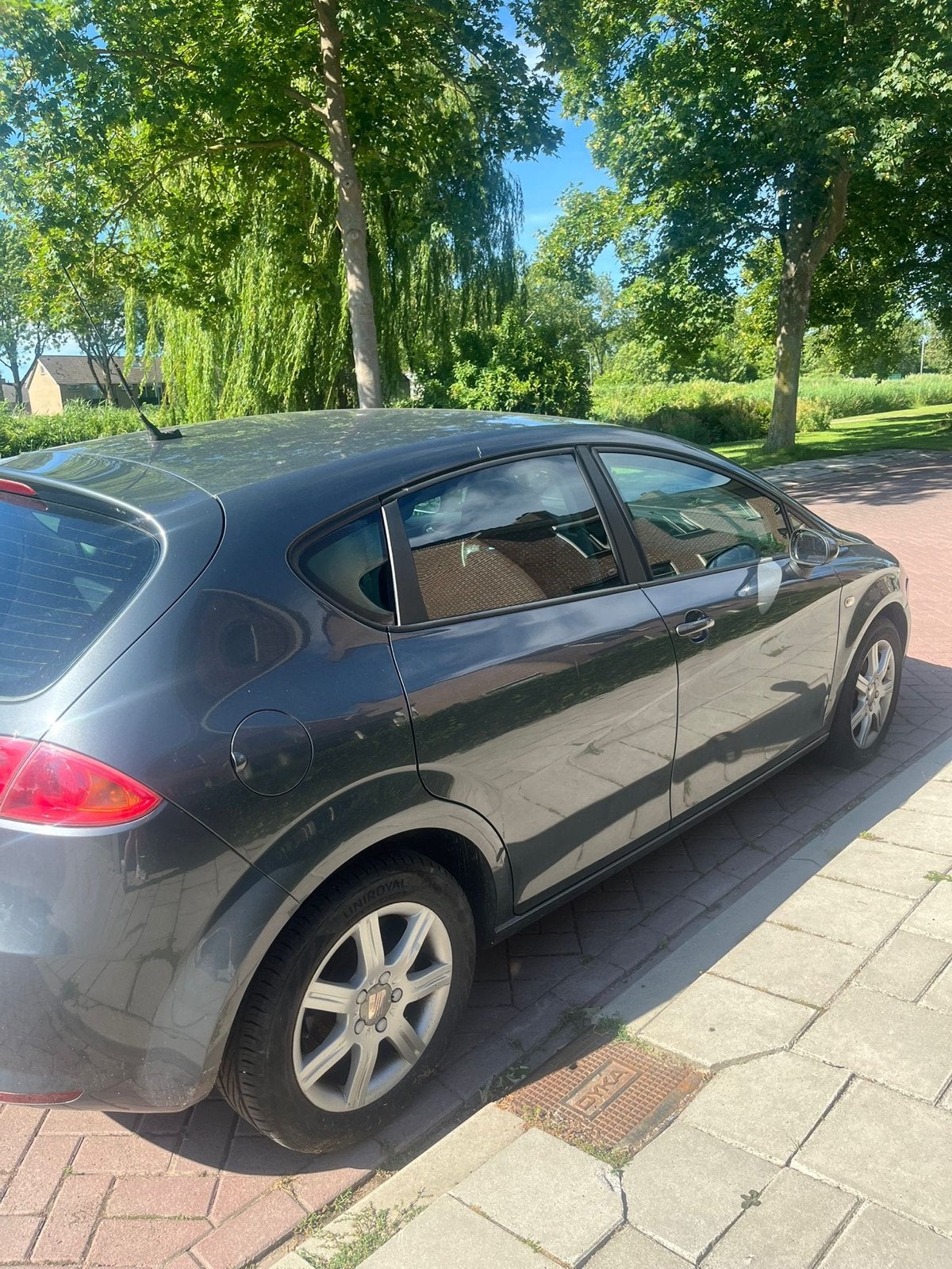 Seat Leon 1.6 75KW 2007 Grijs 233.000km, Auto's, Seat, Particulier, Leon, Benzine, D, Hatchback, Handgeschakeld, Origineel Nederlands