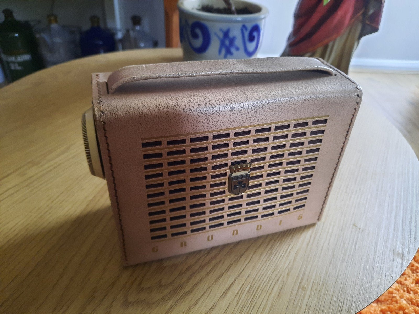 Vintage Grundig Transistor Box 59 Radio - Werkend, Ophalen of Verzenden, Gebruikt, Transistorradio
