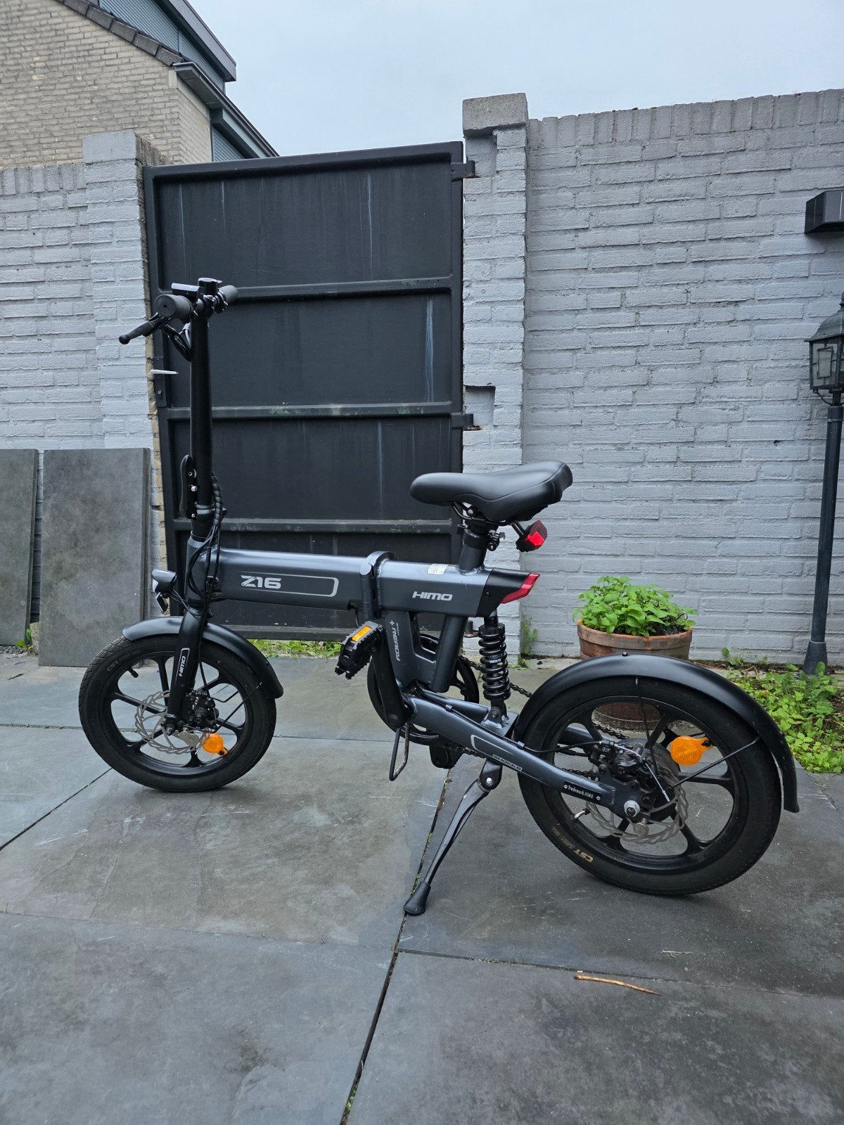 HIMO Z16 Opvouwbare E-bike - Zo goed als nieuw, Fietsen en Brommers, 20 inch of meer, Zo goed als nieuw, Totaal opvouwbaar, Schijfrem
