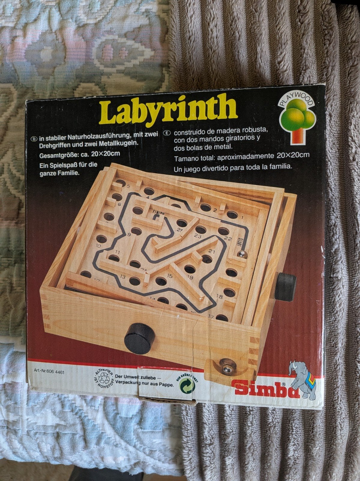 Labyrinth Houten Balansspel - Simba Playwood, Ophalen of Verzenden, Gebruikt