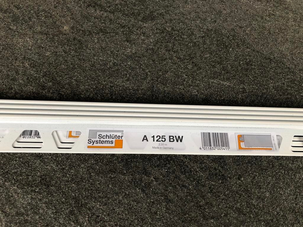 4 stuks Tegelprofiel - Schlüter Jolly-ac 12,5mm, Ophalen, Overige materialen, Overige typen, Nieuw