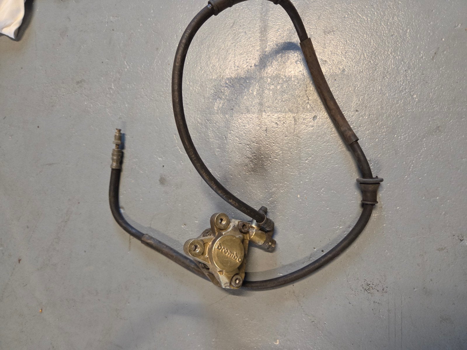 Remklauw Gilera Runner Brembo met slang, Ophalen of Verzenden