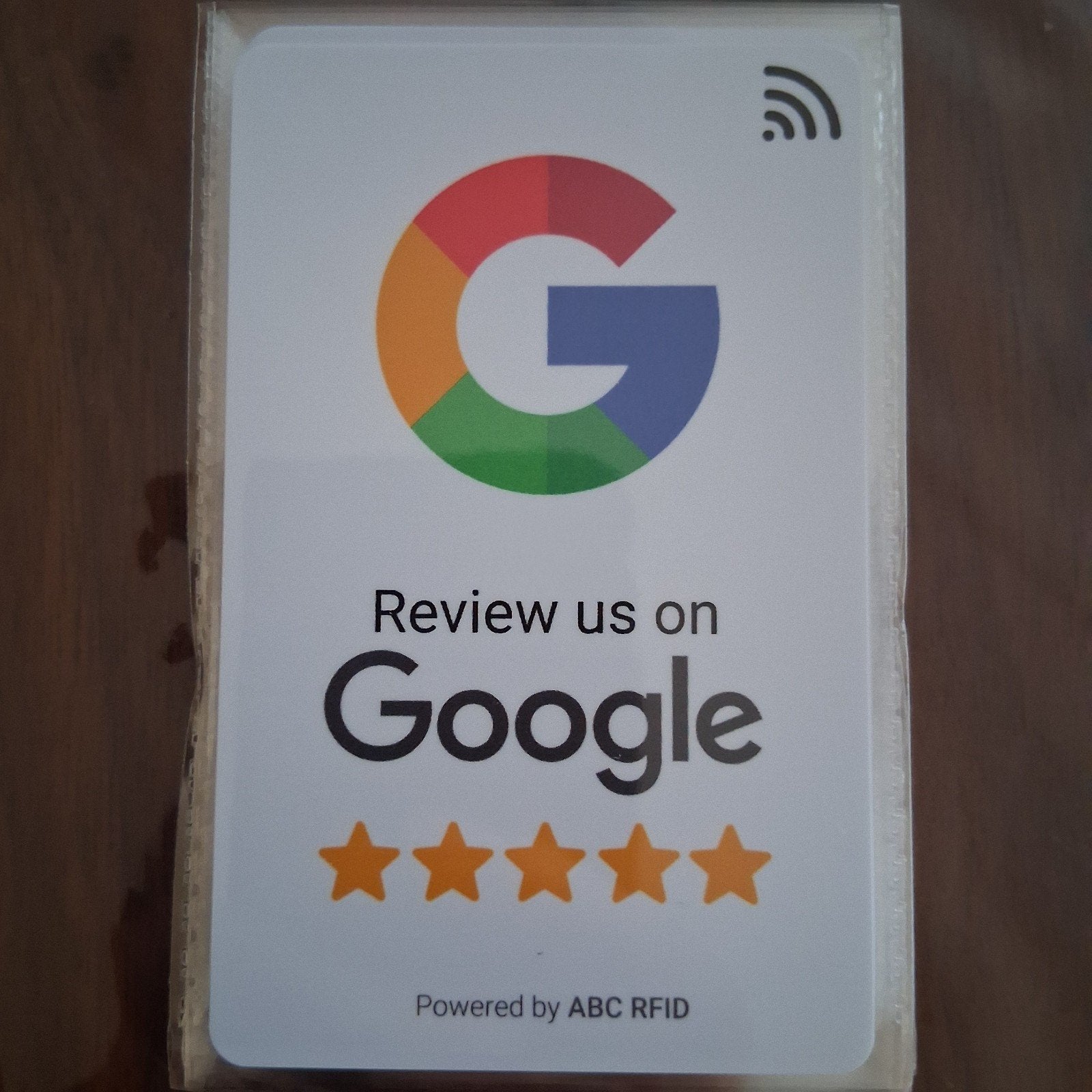 google review card, Ophalen of Verzenden, Nieuw