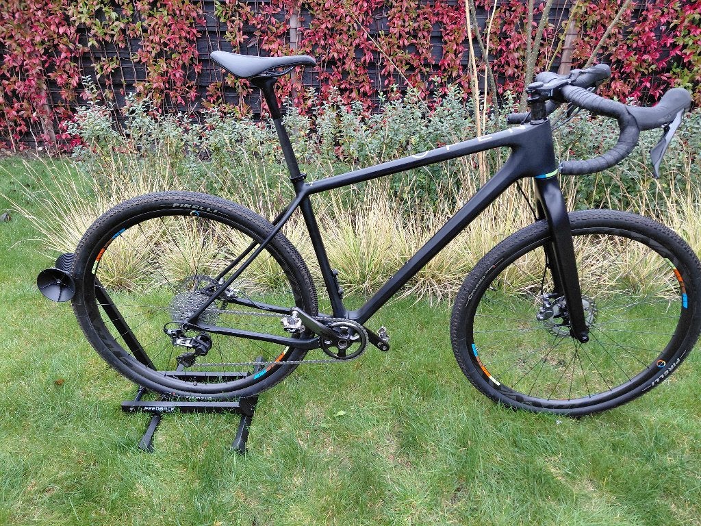 Prachtige Open gravelbike (maat L). Als nieuw., Carbon, 10 tot 15 versnellingen, Zo goed als nieuw, Ophalen