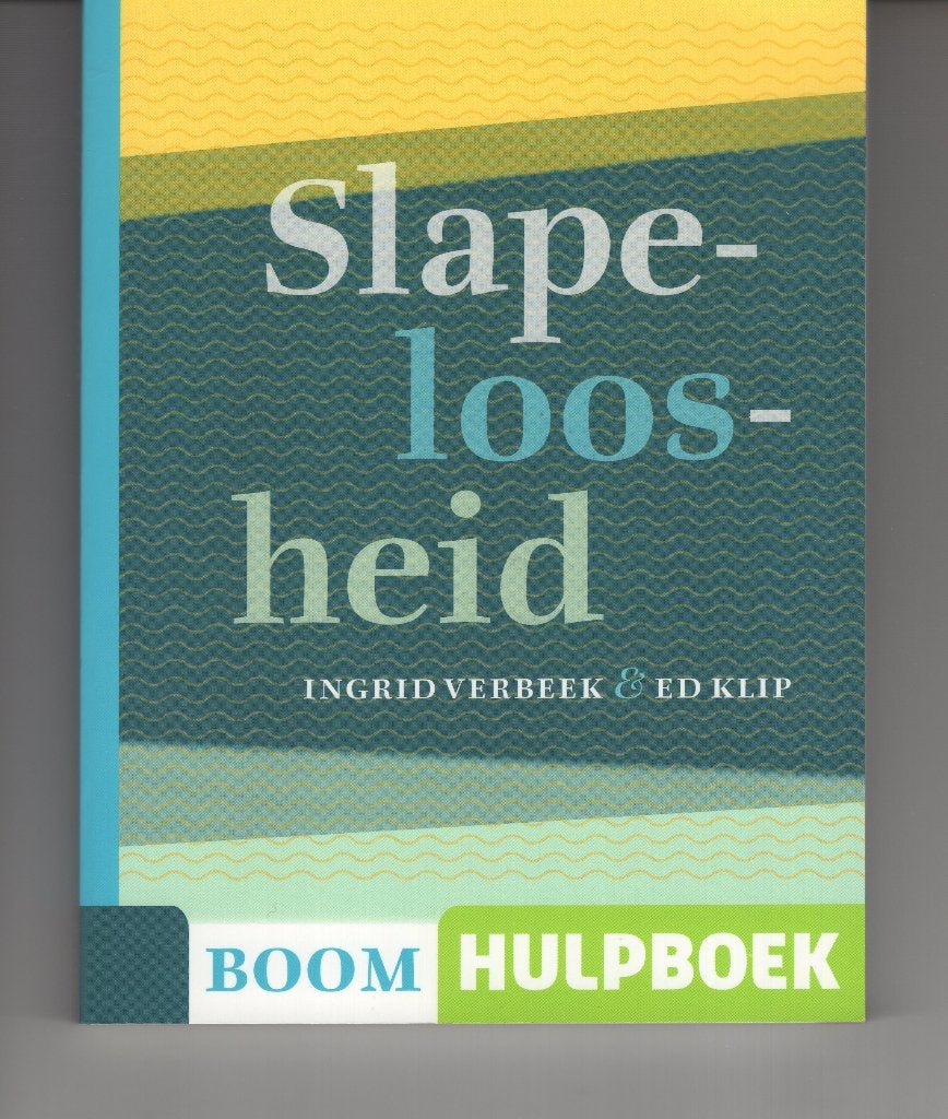 Slapenloosheid Ingrid Verbeek en Ed Klip, Ophalen of Verzenden, Zo goed als nieuw, Spiritualiteit algemeen, Overige typen