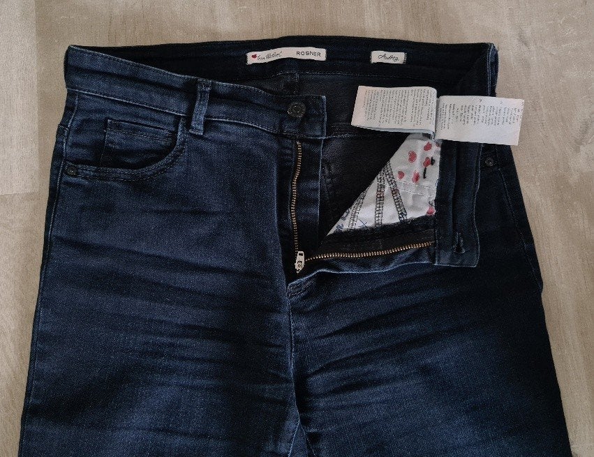 Z.g.a.n. mooie Rosner dames jeans, maat 38, Blauw, Ophalen of Verzenden, Zo goed als nieuw, W30 - W32 (confectie 38/40)