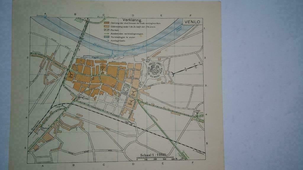 44  / Venlo  Litho 1917, Ophalen of Verzenden
