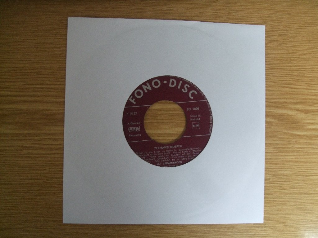 HET ZEEMANSKOOR      ZEEMANSLIEDEREN, Ophalen of Verzenden, Zo goed als nieuw, 7 inch, Pop