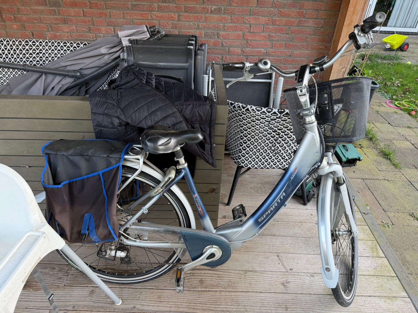 Sparta ion elektrische fiets.   Accu defect. Ebike., Ophalen, Minder dan 30 km per accu, Sparta, Gebruikt