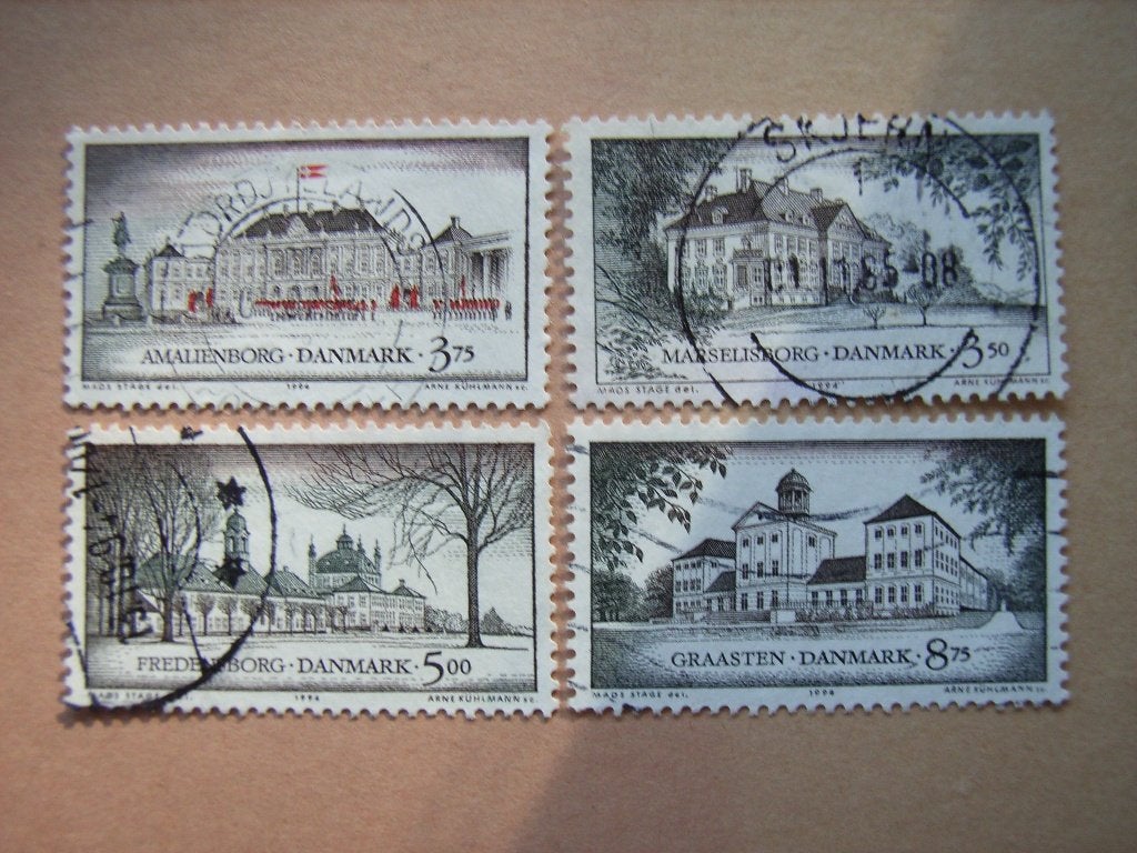 BL   Denemarken 1073-1076, Postzegels en Munten, Ophalen of Verzenden, Denemarken, Gestempeld