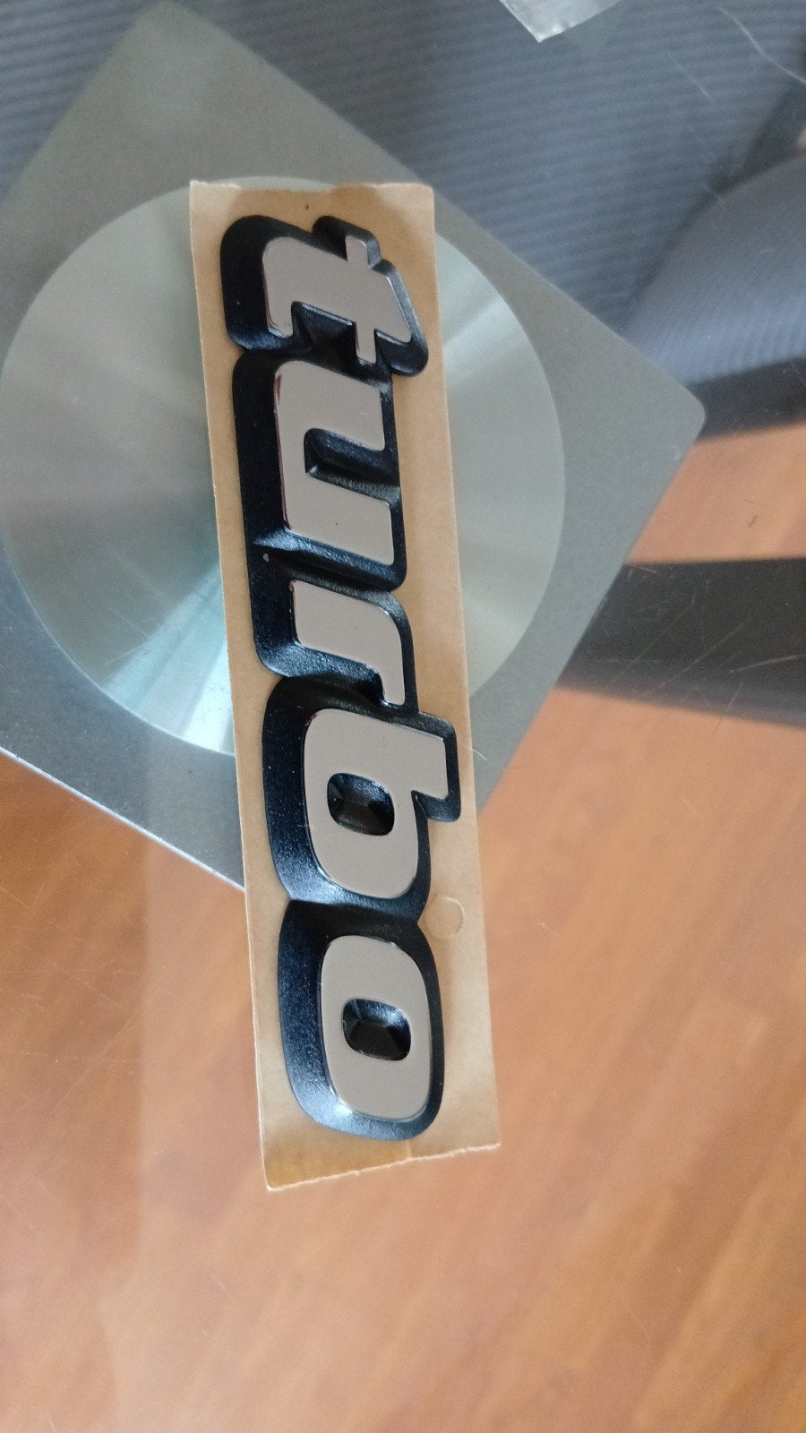 Opel calibra turbo logo origineel geen imitatie rommel, Ophalen of Verzenden