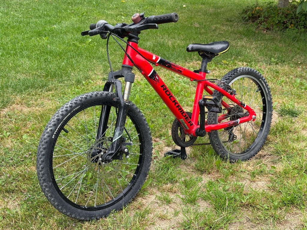 Rockrider ST900 20 inch MTB, Fietsen en Brommers, Fietsen | Mountainbikes en ATB, Gebruikt, Hardtail, Schijfrem, Ophalen
