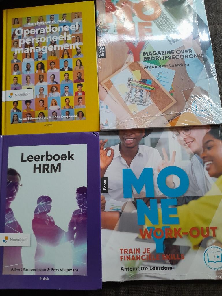 Leerboek HRM, Boeken, Zo goed als nieuw, Noordhoff Uitgevers, Beta, HBO