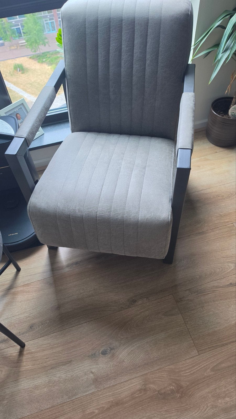 industriele fauteuil, Ophalen, 75 tot 100 cm, Zo goed als nieuw, Stof
