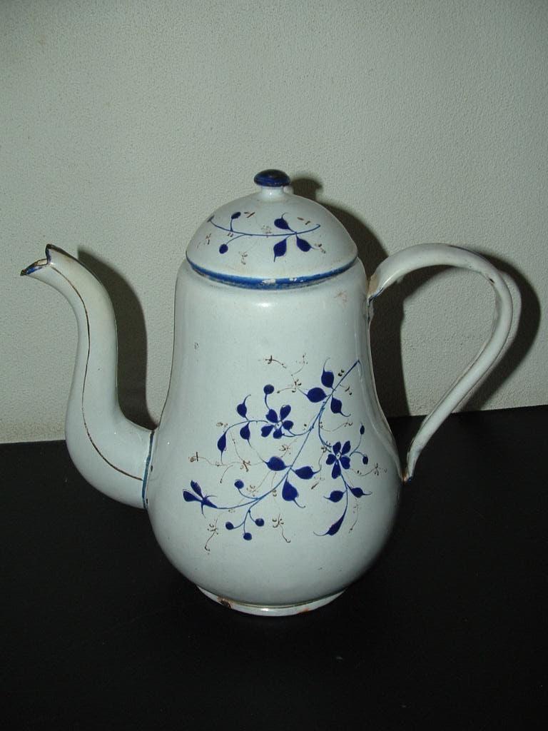 Emaille koffiekan, Antiek en Kunst, Ophalen of Verzenden