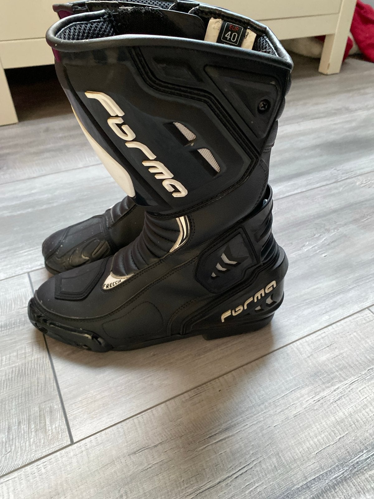 Forma Freccia Motorlaarzen Zwart - Maat 40, Ophalen of Verzenden, Tweedehands, Heren, Laarzen