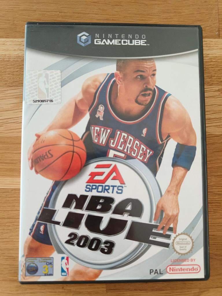 NBA Live 2003 voor de Nintendo Gamecube, Ophalen of Verzenden, Zo goed als nieuw, Sport, 3 spelers of meer