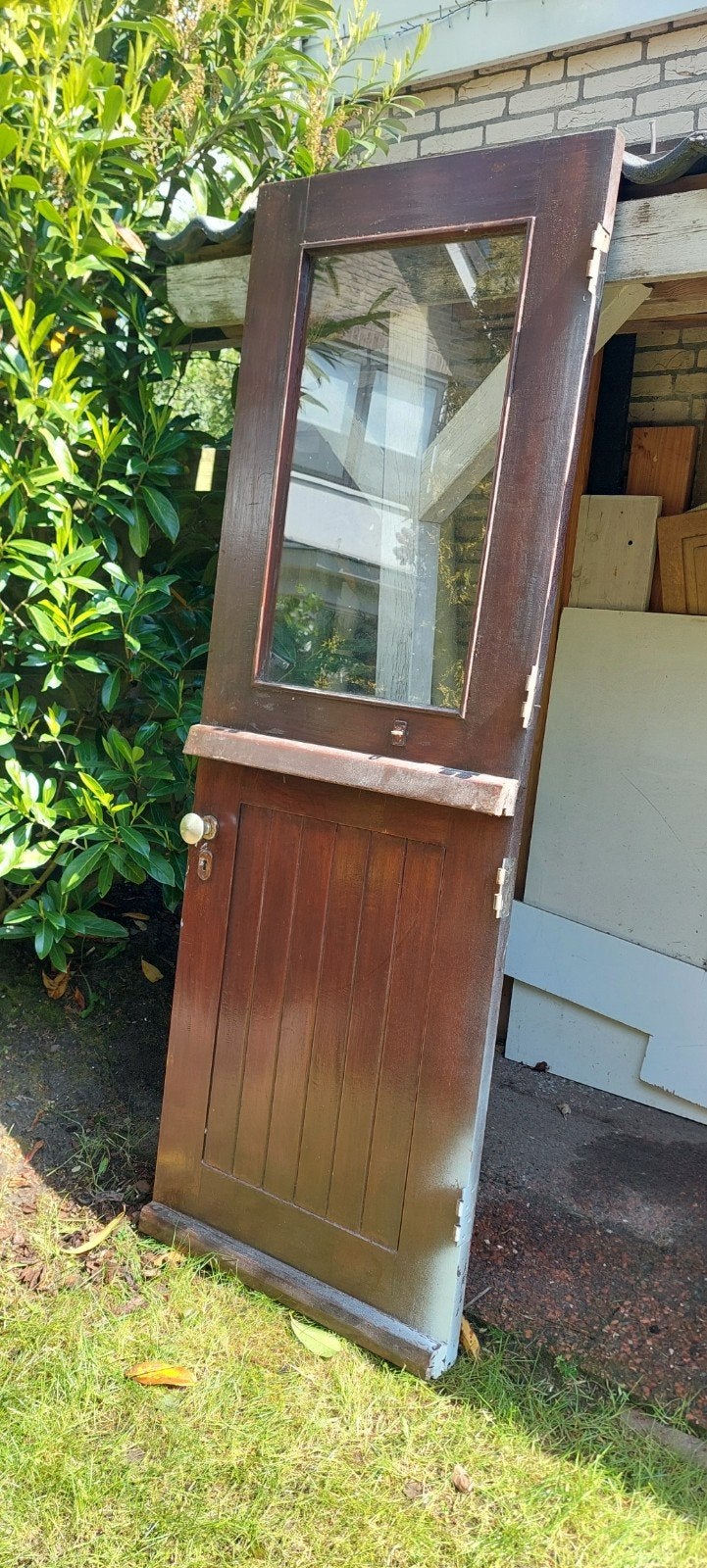 Boeren deur (buiten) 206 x 72 cm, Doe-het-zelf en Verbouw, Deuren en Horren, Ophalen, Gebruikt, Binnendeur, 200 tot 215 cm