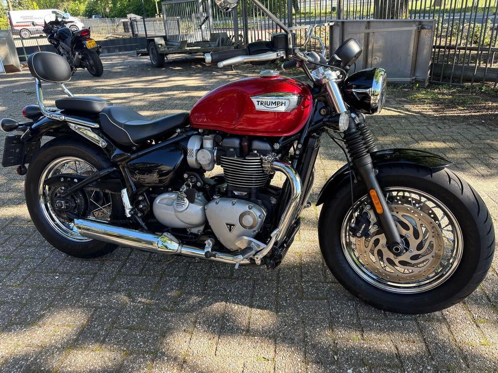 TRIUMPH BONNEVILLE SPEEDMASTER ABS T120 1200 12000 km Twin, 2 cilinders, Chopper, Bedrijf, Onbekend