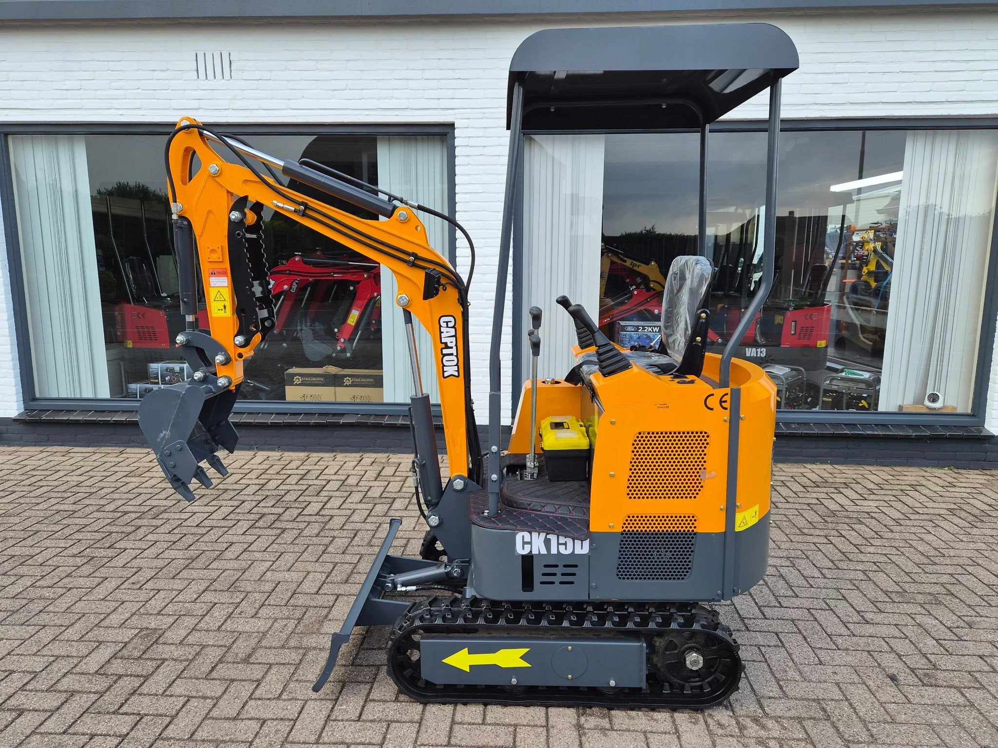 15d excuvator 1500 kg servo graafmachine minigraver, Graafmachine