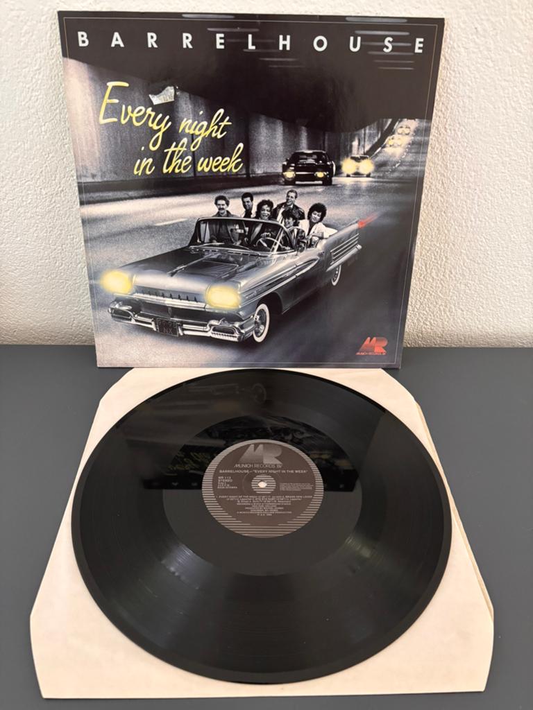 Barrelhouse - Every Night in the Week (LP) 1980 Nederblues, Gebruikt, Inclusief binnenhoes, Ophalen of Verzenden, 12 inch