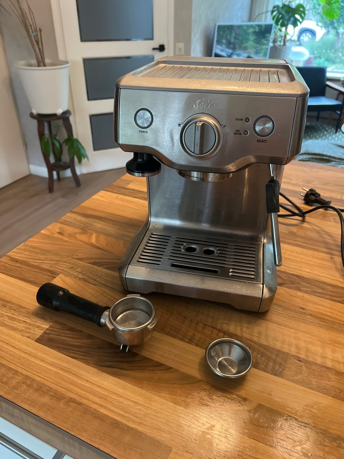 Solis Barista Perfct Pro 118 Espressomachine, Ophalen, Afneembaar waterreservoir, Gebruikt, Espresso apparaat