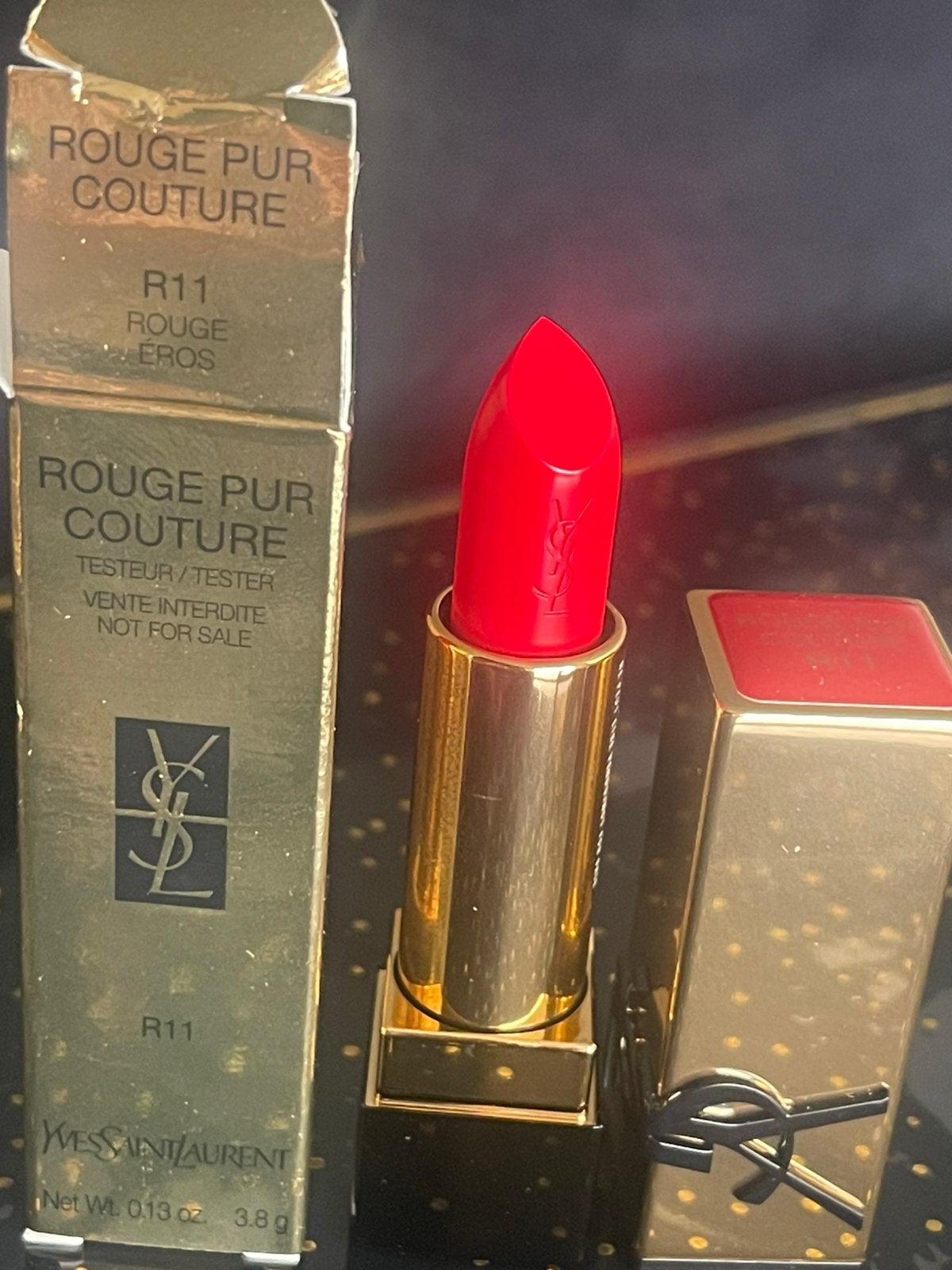 Yves Saint Laurent ROUGE PUR COUTURE lees de beschrijving, Verzenden, Nieuw, Rood, Lippen
