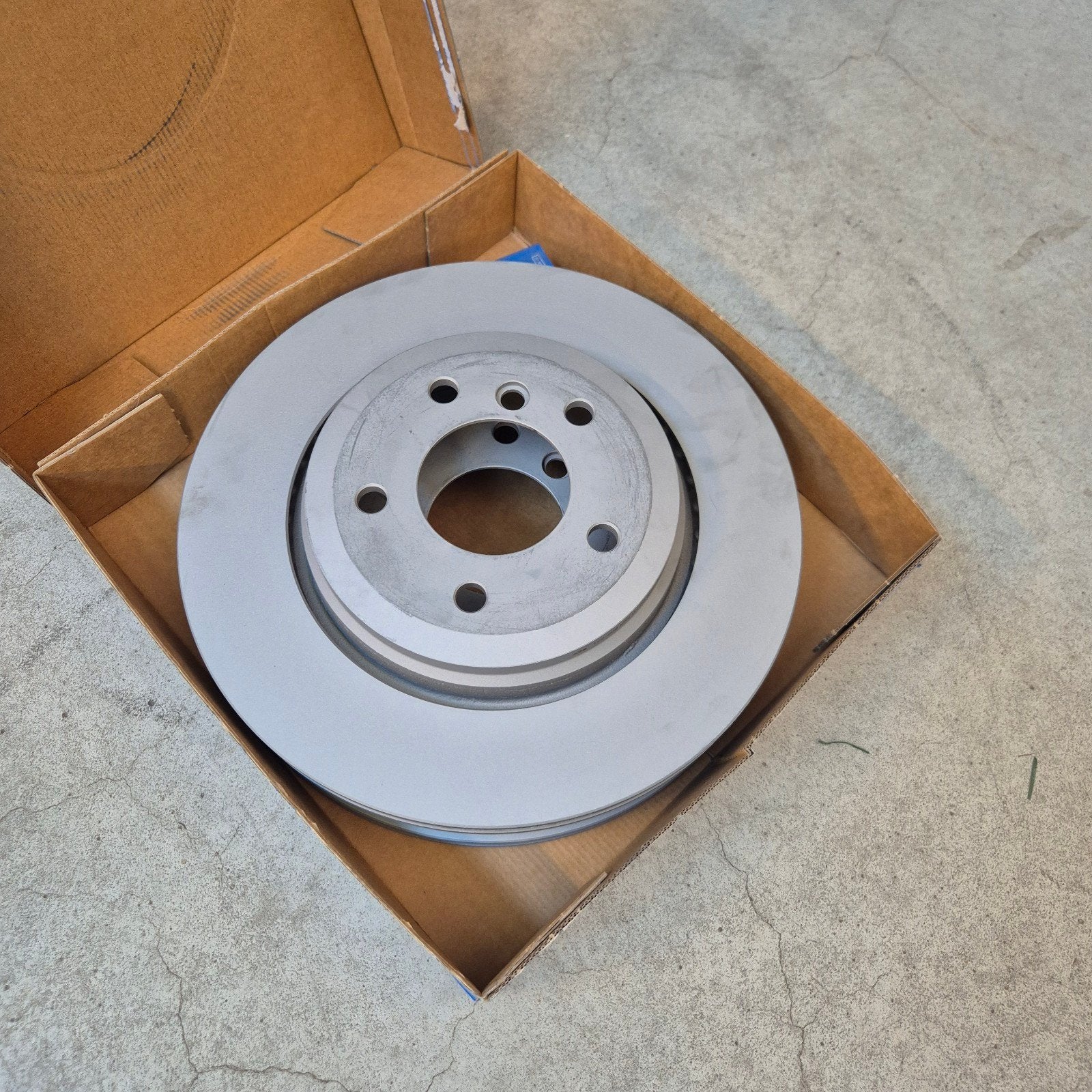 Nieuwe ATE geventileerde remschijf achter BMW E46 type 2, Ophalen of Verzenden, Nieuw, BMW