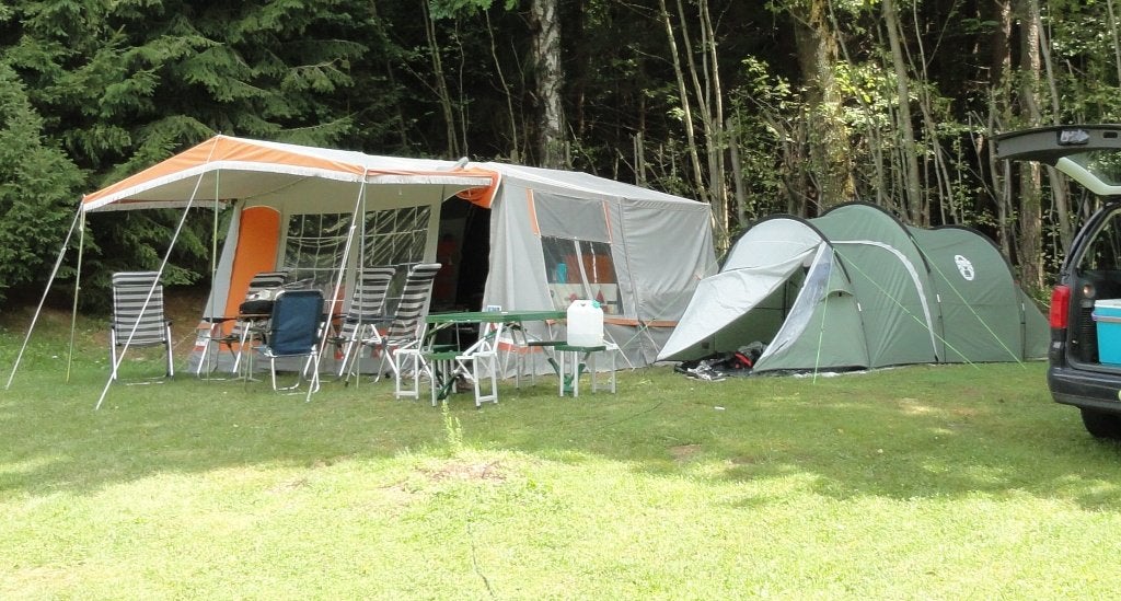 grote degelijke vouwwagen Alpenkreuzer Prestige, Ophalen, Gebruikt, Tot en met 6