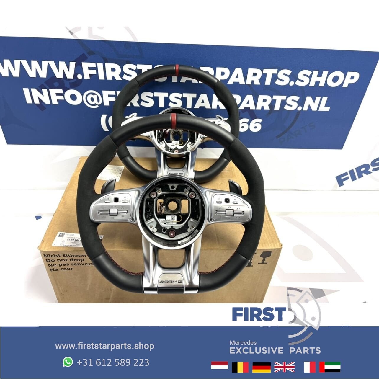 AMG STUUR A35 A45 CLA45 C63 E63 GLC63 GLE63 GT63 G63 W177 W1, Gebruikt, -, Ophalen of Verzenden, -