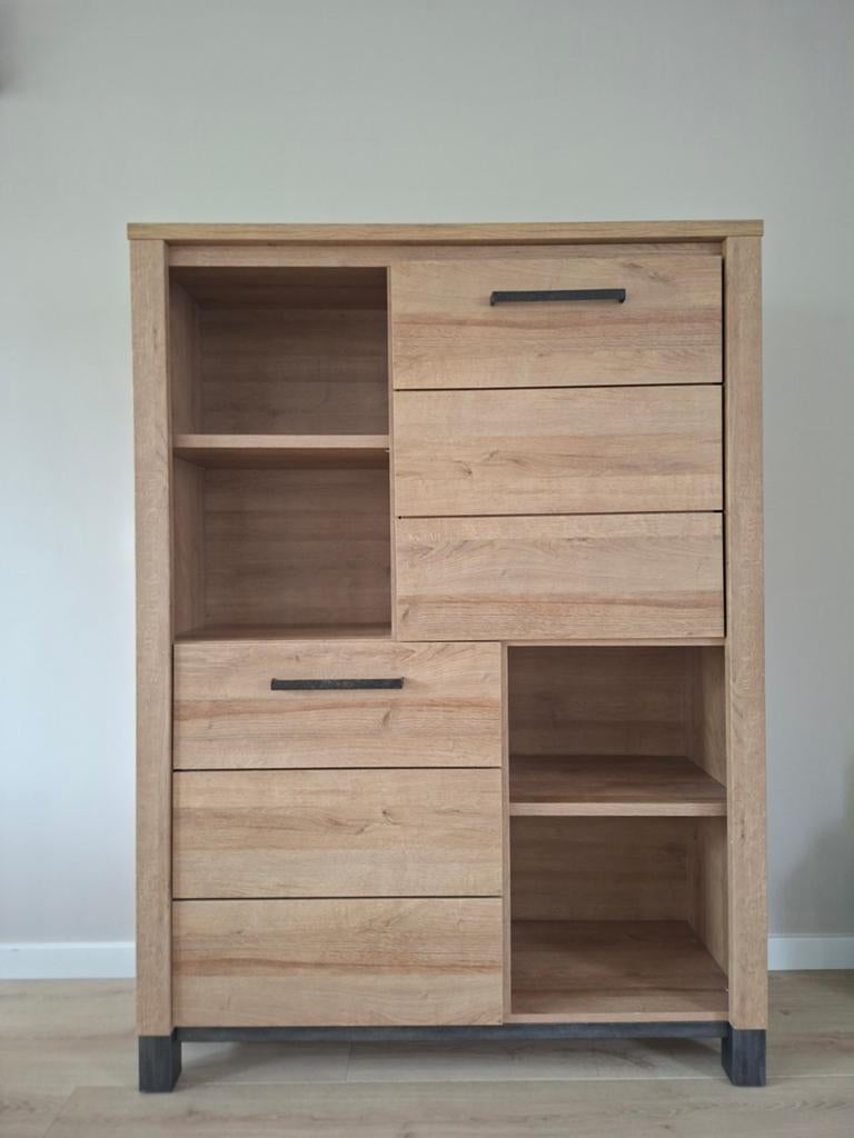 Wandkast Leen Bakker, Ophalen, Zo goed als nieuw, Minder dan 150 cm, Minder dan 100 cm