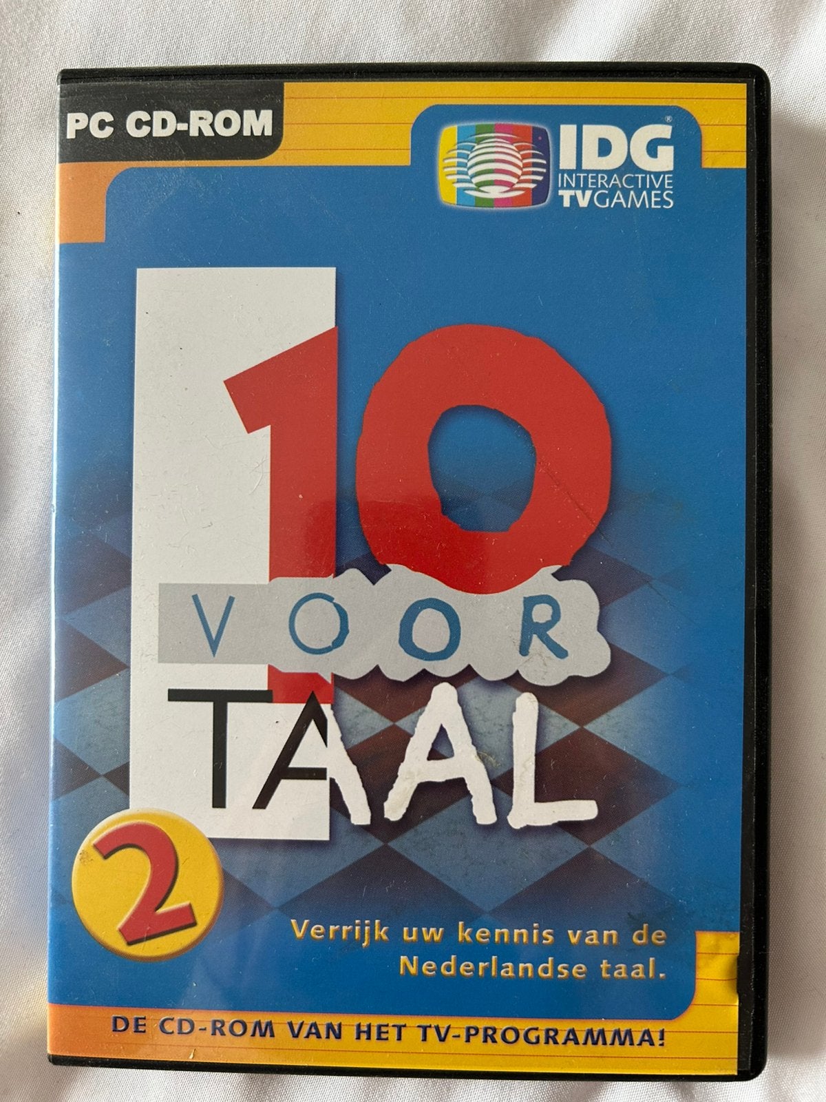 10 voor Taal 2 - PC cd-rom  - Taalcursus, Puzzel en Educatief, 1 speler, Ophalen of Verzenden, Zo goed als nieuw