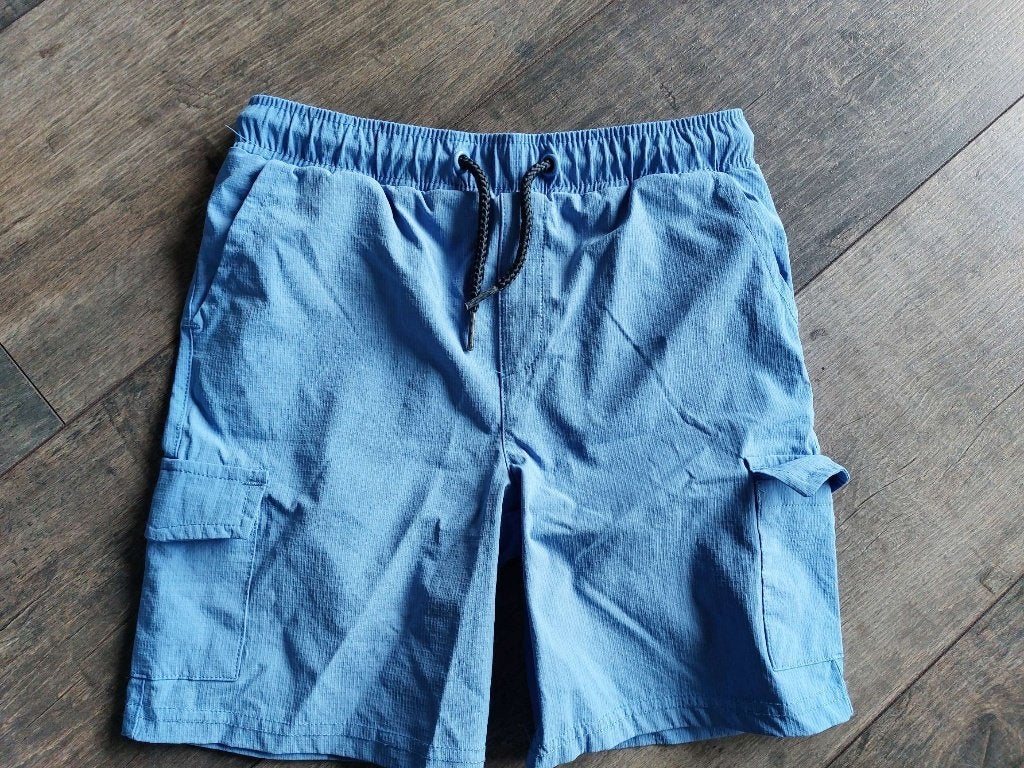 Zwemshort zwembroek maat 122 blauw, Kinderen en Baby's, Kinderkleding | Maat 122, Ophalen of Verzenden, Zo goed als nieuw, Jongen