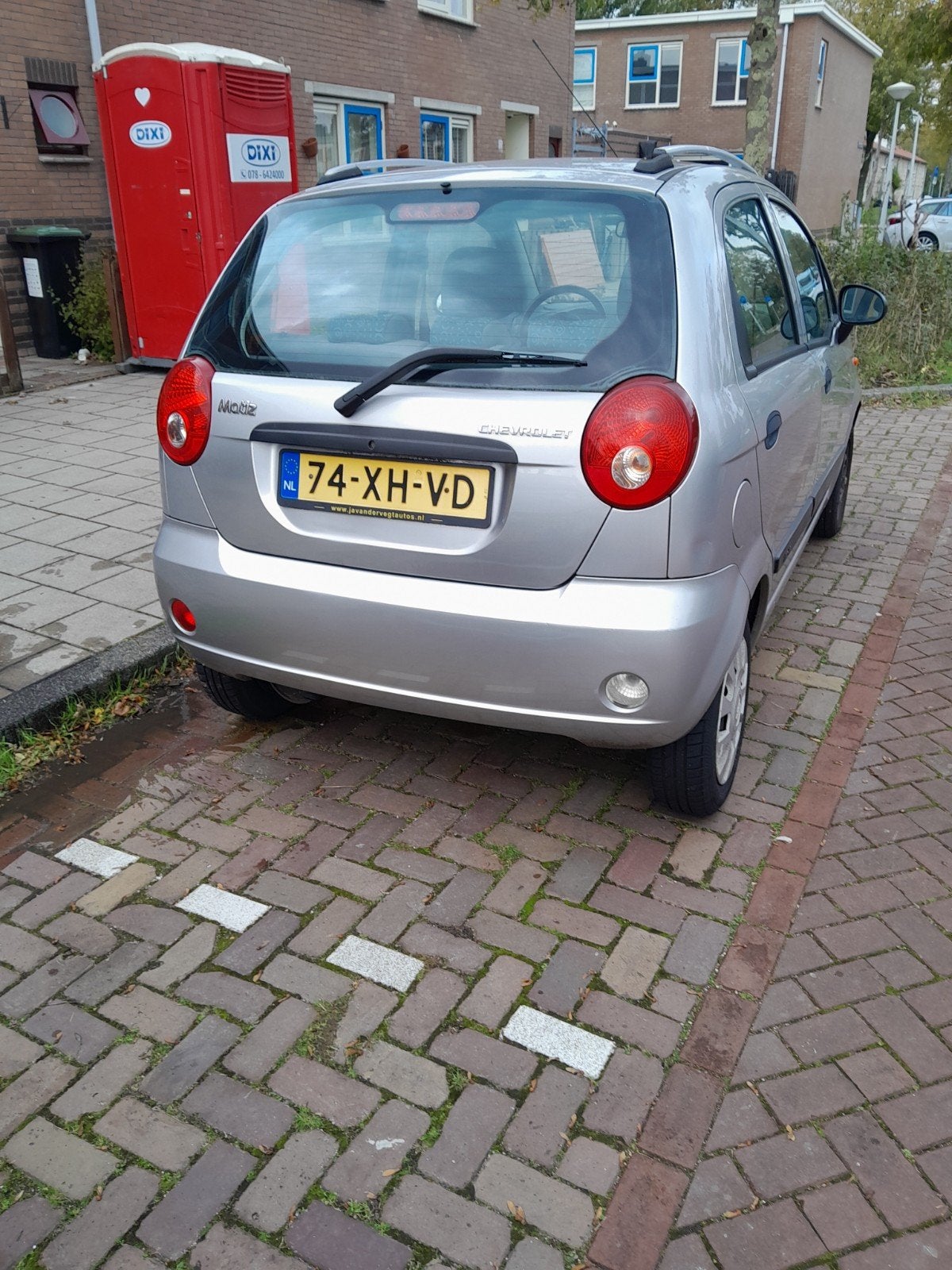 Chevrolet Matiz 0.8 2007 Grijs, Auto's, Voorwielaandrijving, Origineel Nederlands, 19 km/l, Particulier