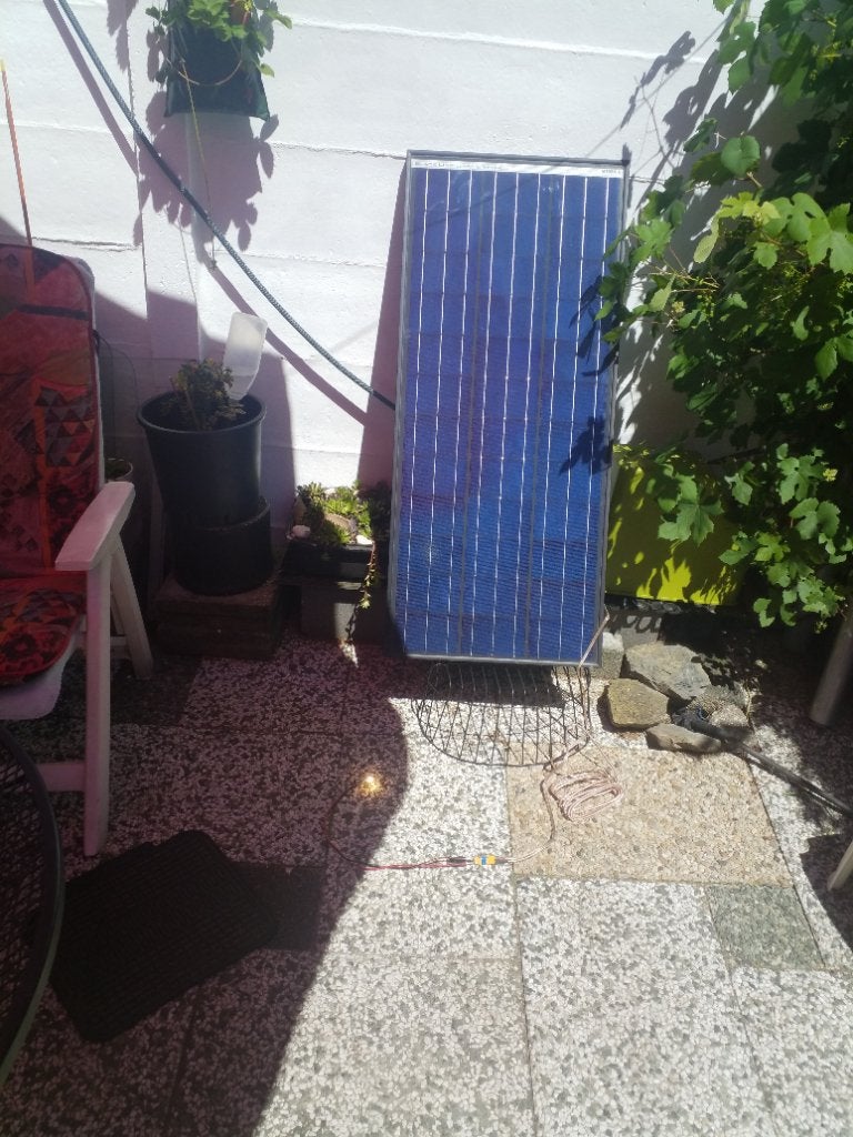 Zonnepaneel  90 watt, Ophalen of Verzenden, Gebruikt
